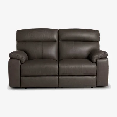 Barker and Stonehouse Clark 2 Seater Recliner Sofa With Power Motion Recliner Leather | Barker & Stonehouse