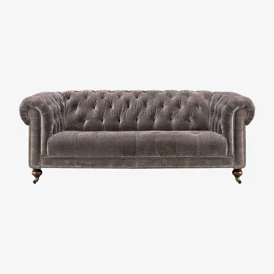 Barker and Stonehouse Henley 3 Seater Sofa, Grey Fabric | Barker & Stonehouse