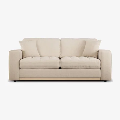 Barker and Stonehouse Malone 3 Seater Sofa, Neutral | Barker & Stonehouse