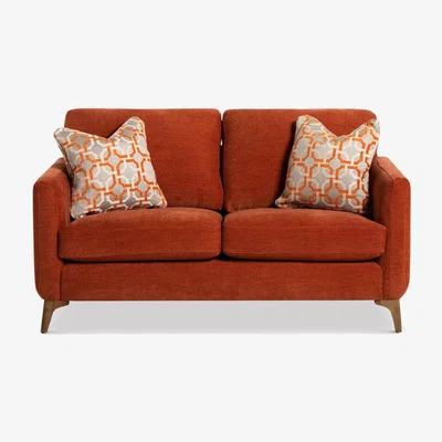 Barker and Stonehouse Ellerton 2 Seater Sofa, Red Fabric | Barker & Stonehouse