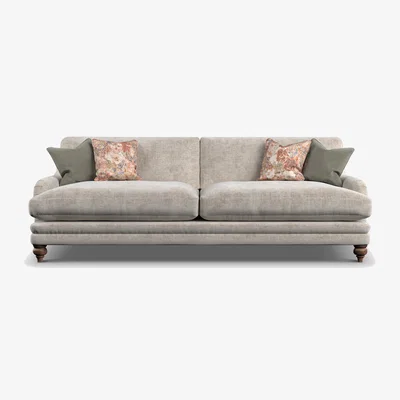 Barker and Stonehouse English Heritage Rosa Extra Large Sofa, Neutral Fabric | Barker & Stonehouse