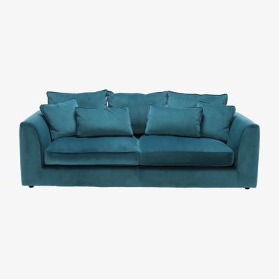 Barker and Stonehouse Harrington Large Sofa, Blue | Barker & Stonehouse