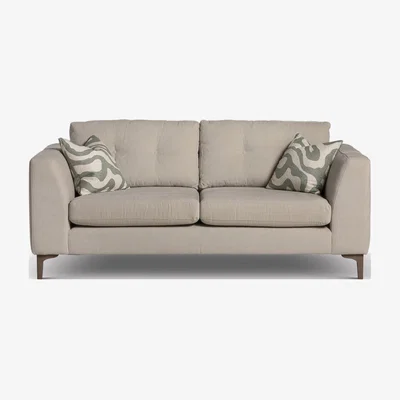Barker and Stonehouse Gramercy Large Sofa, Green Fabric | Barker & Stonehouse