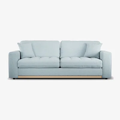 Barker and Stonehouse Malone 4 Seater Sofa, Blue | Barker & Stonehouse