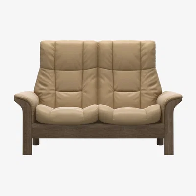 Barker and Stonehouse Stressless Windsor 2 Seater Recliner Sofa Leather | Barker & Stonehouse