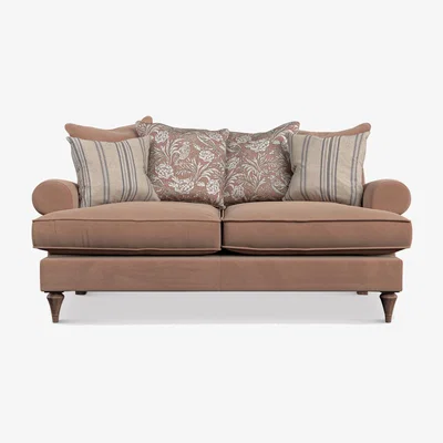 Barker and Stonehouse English Heritage Finch Small Sofa Pillow Back, Pink Fabric | Barker & Stonehouse