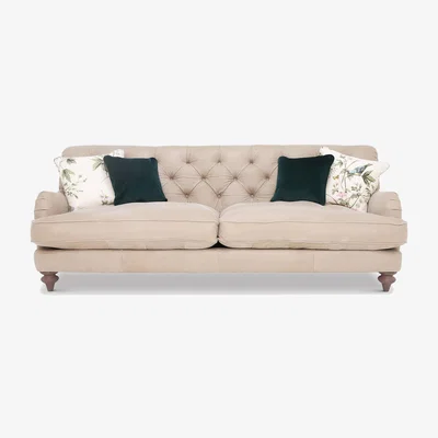 Barker and Stonehouse Windermere Extra Large Sofa, Brown Leather | Barker & Stonehouse