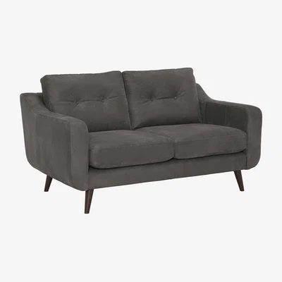 Barker and Stonehouse Myers Small Sofa, Black | Barker & Stonehouse