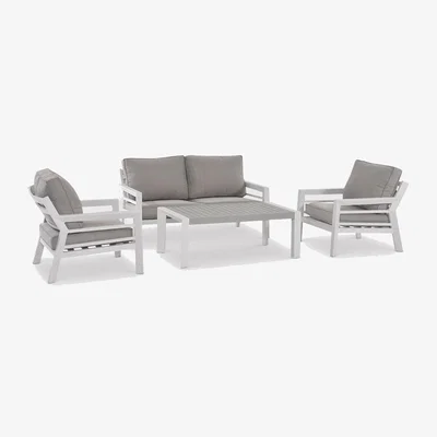 Barker and Stonehouse Soho 2 Seater Sofa Set, Grey | Barker & Stonehouse