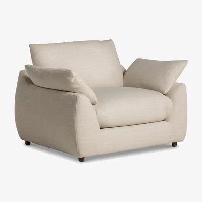 Barker and Stonehouse Odair 1 Seater Sofa, Neutral Fabric | Barker & Stonehouse