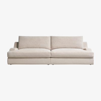 Barker and Stonehouse Timothey Oulton Antwerp 3.5 Seater Sofa, Neutral Fabric | Barker & Stonehouse