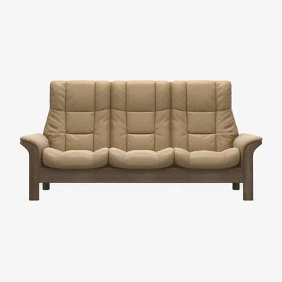 Barker and Stonehouse Stressless Windsor 3 Seater Recliner Sofa Leather | Barker & Stonehouse