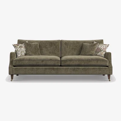 Barker and Stonehouse English Heritage Quarry Extra Large Sofa, Green Fabric | Barker & Stonehouse