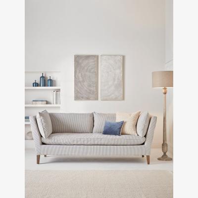 Cox and Cox Biscay Striped Sofa - Three Seater