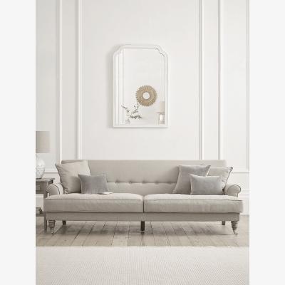Cox and Cox Herringbone Sofa - Natural