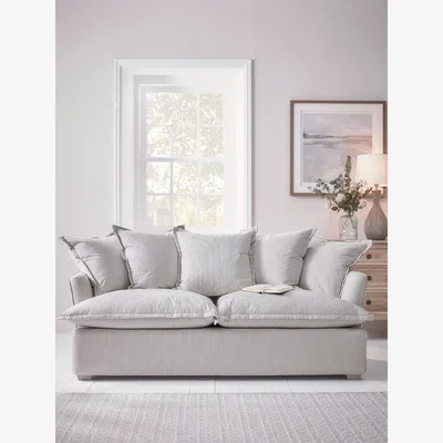 Cox and Cox Umea Two Seater Sofa – Vintage Tan Leather