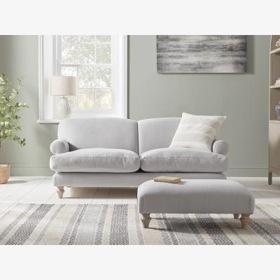 Cox and Cox Kiruna Two Seater Sofa – Natural Boucle