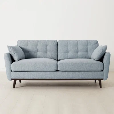 Cuckooland Swyft Sofa in a Box Model 10 Linen 2 Seater Sofa -
