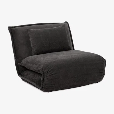 Cult Furniture £70  Off  Halle Clic Clac Chair Bed, Dark Grey