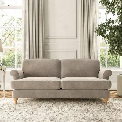 Dunelm Return - Evie 3 Seater Sofa, Mushroom