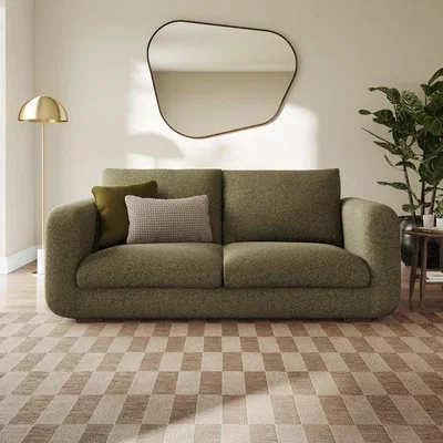 Dunelm Luca Soft Chenille 3 Seater Sofa
