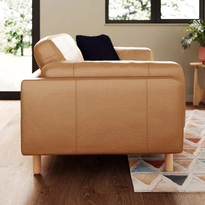Dunelm Newton Vintage Leather 3 Seater Sofa