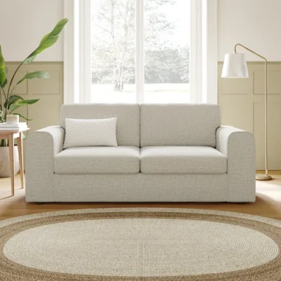 Dunelm Abel Basketweave 3 Seater Sofa