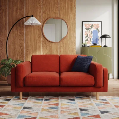 Dunelm Newton Luxe Chenille 2 Seater Sofa