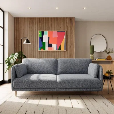 Dunelm Armitage Multicoloured Boucle 3 Seater Sofa