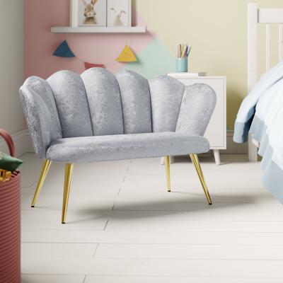 Dunelm Vivian Kid's Sofa Silver