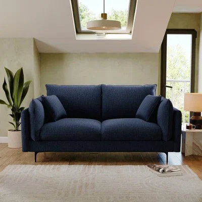 Dunelm Ruby Textured Chenille 3 Seater Sofa