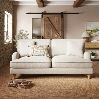 Dunelm Beatrice II Boucle 3 Seater Sofa