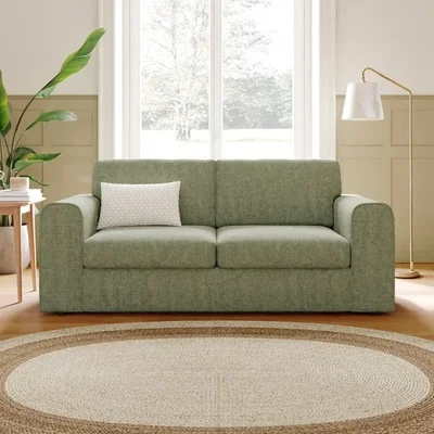 Dunelm Abel Vintage Soft Chenille 3 Seater Sofa