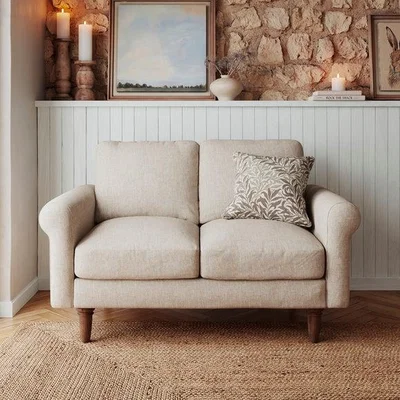 Dunelm Maeve Compact Flatweave 2 Seater Sofa