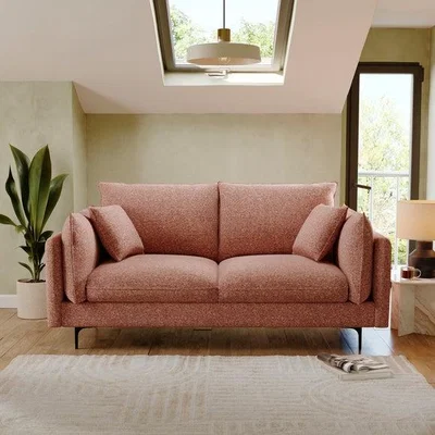Dunelm Ruby Fleck Chenille 3 Seater Sofa