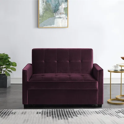 Dunelm Summer Velvet 2 Seater Sofa Bed