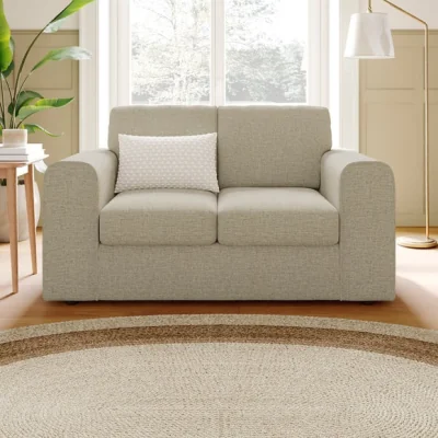 Dunelm Abel Basketweave 2 Seater Sofa