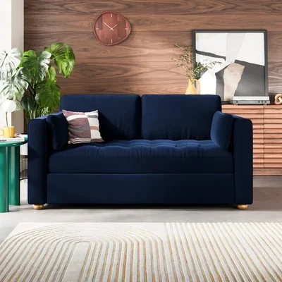 Dunelm Zoe II Velvet 2 Seater Sofa