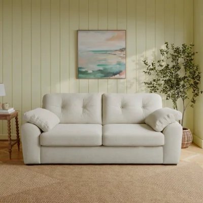 Dunelm Milton Textured Chenille 3 Seater Sofa