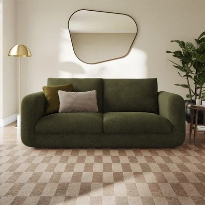 Dunelm Luca Tonal Boucle 3 Seater Sofa