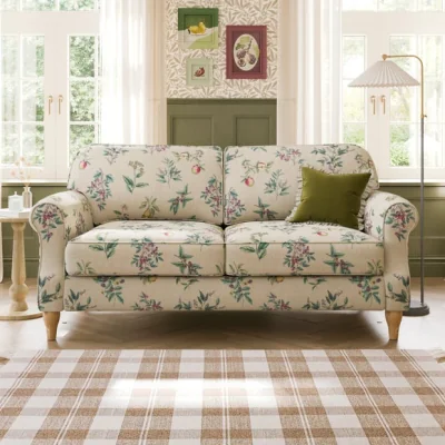 Dunelm Millie Botanical Orchard Print 2 Seater Sofa