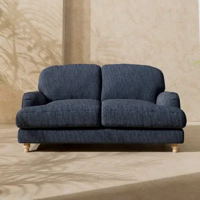 Dunelm Arthur Linen Chenille 2 Seater Sofa