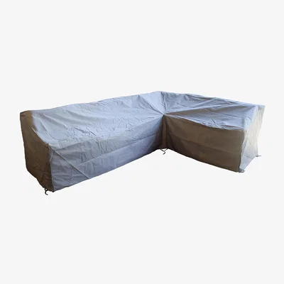 Dunelm L Shape Heavy Duty Furniture Cover Taupe
