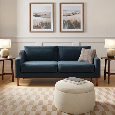 Dunelm Hugo Velvet 3 Seater Sofa