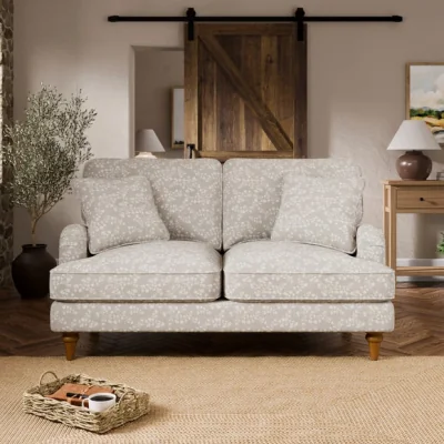 Dunelm Beatrice II Woodville Floral 2 Seater Sofa