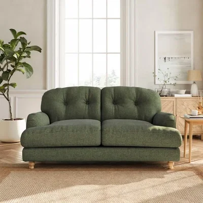 Dunelm Martha 2 Seater Chenille Soft Texture Sofa