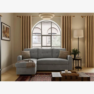 Dreams Larne 3-Seater Pull-Out Sofa Bed - Grey