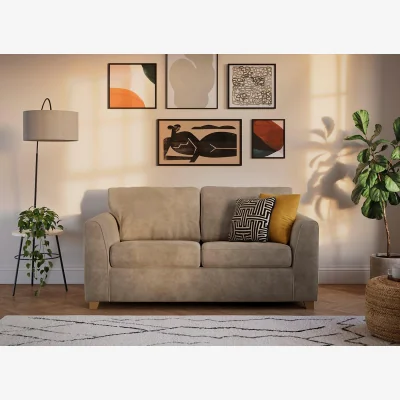 Dreams Tipperary 2-Seater Pull-Out Sofa Bed - Beige