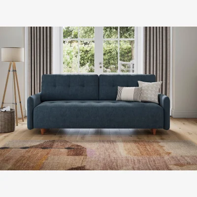 Dreams Wicklow 3-Seater Pull-Out Sofa Bed - Blue