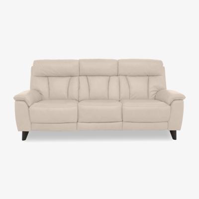 Furniture Village World of Leather - Dreamer BV Leather 3 Seater Power Recliner Sofa - Dapple Grey